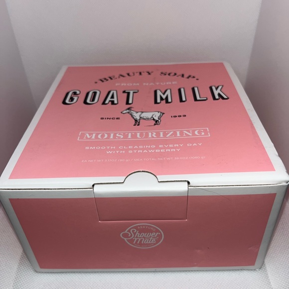 Shower mate Goat Milk Beauty Soap - Stawberry set of 12 (bars sold seperately - Picture 3 of 5